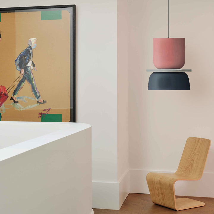 Lampe suspendue de style scandinave Dulcy Colour Block
