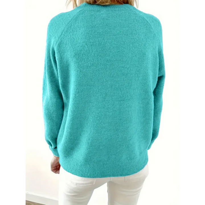Carla | Femme Pull demi-maille en tricot