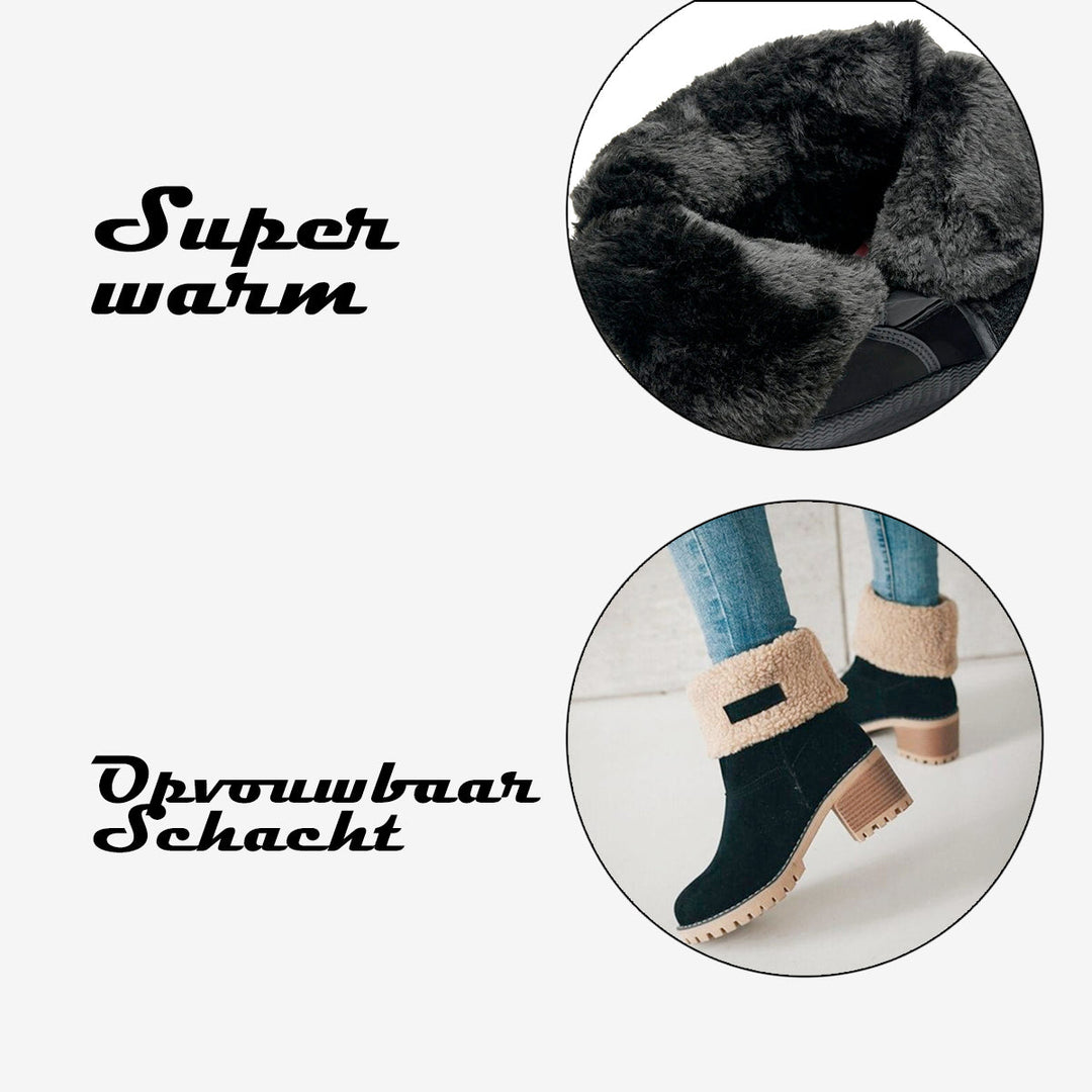 Jasmine | Bottes de neige élégantes et confortables avec doublure en fourrure synthétique de luxe