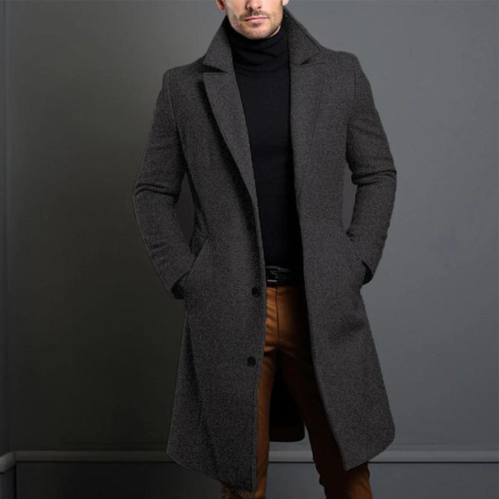 Trench-coat en laine Niels : élégance et chaleur intemporelles