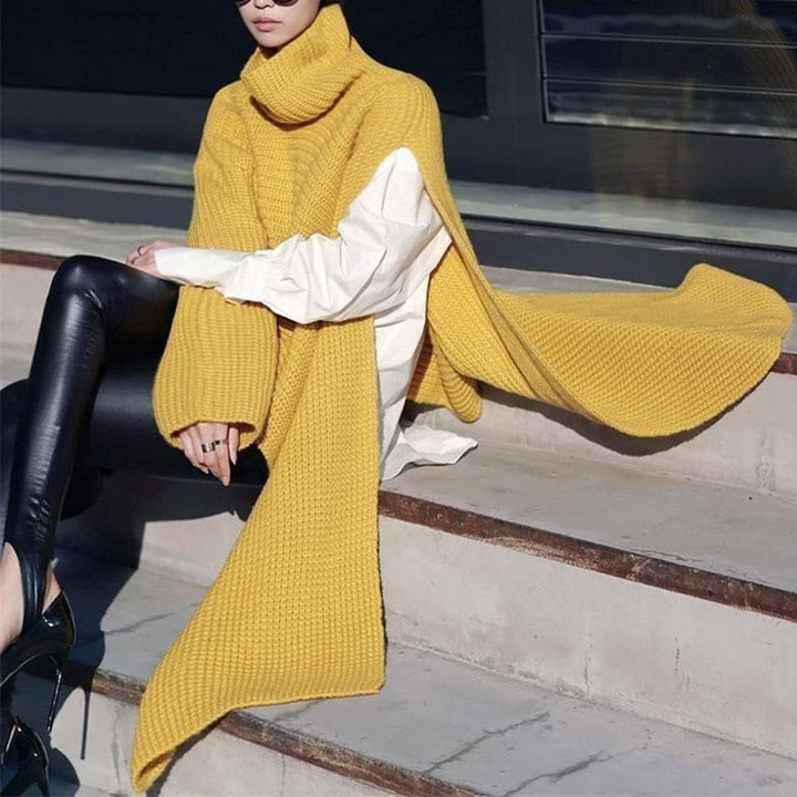 Bini | Elegant Knitted Turtleneck Sweater for Women