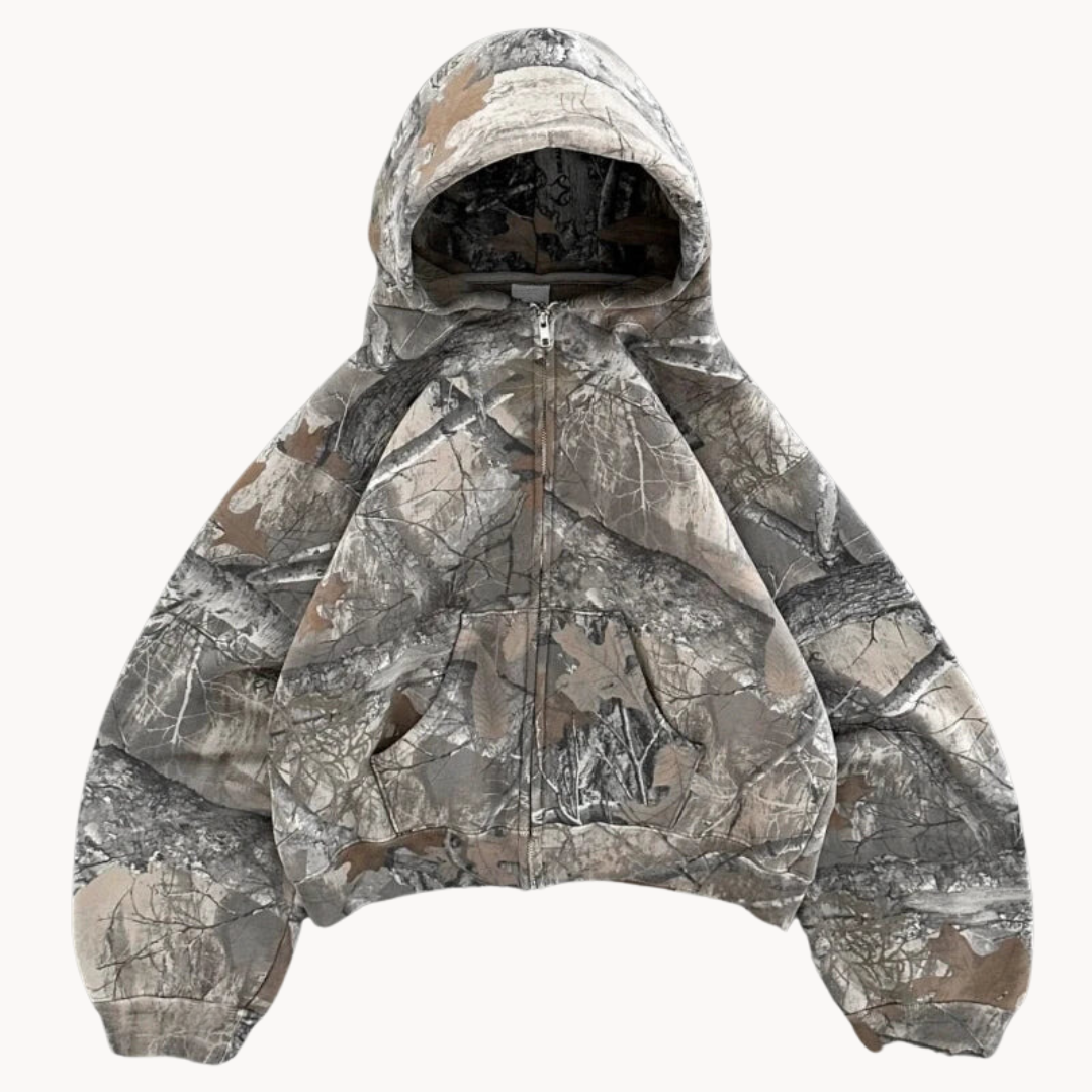 Ernst | Sweat à capuche camouflage pour hommes