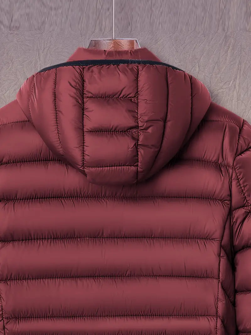 Veste matelassée élégante avec capuche pour hommes - Erik