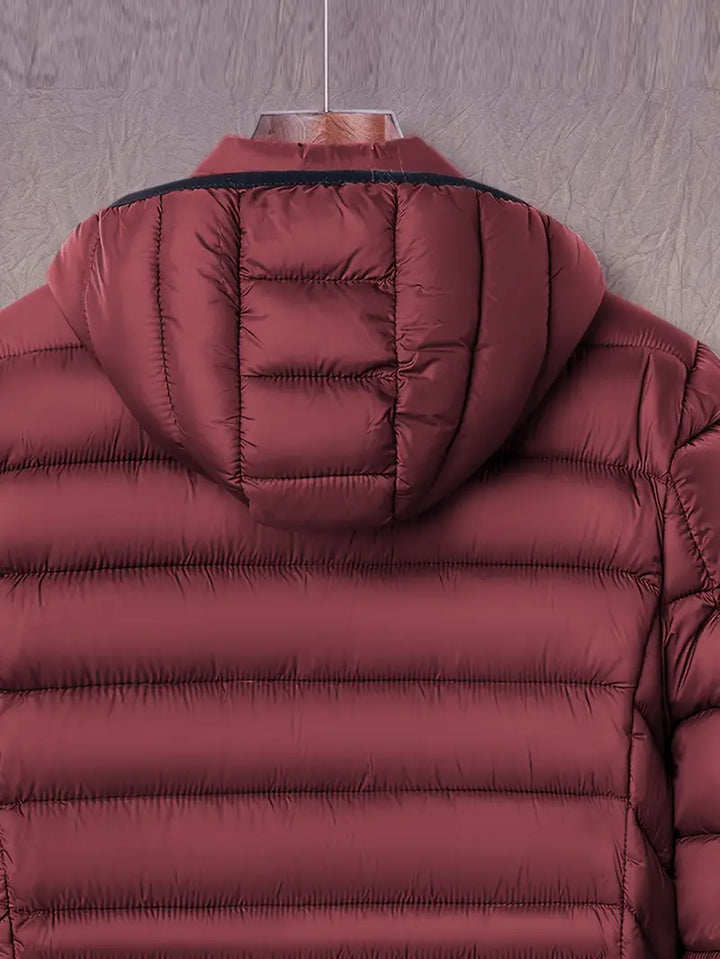 Veste matelassée élégante avec capuche pour hommes - Erik