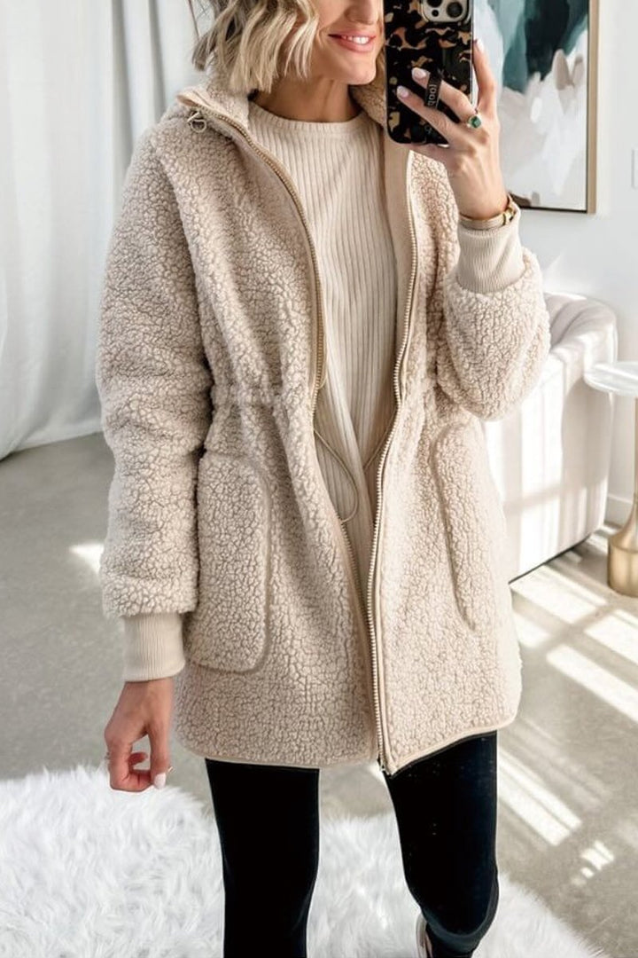 Jara | Veste en peluche luxueuse
