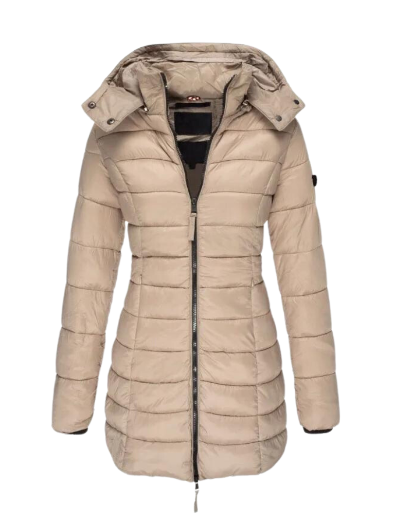 Oline | Manteau d'hiver tendance avec capuche pratique