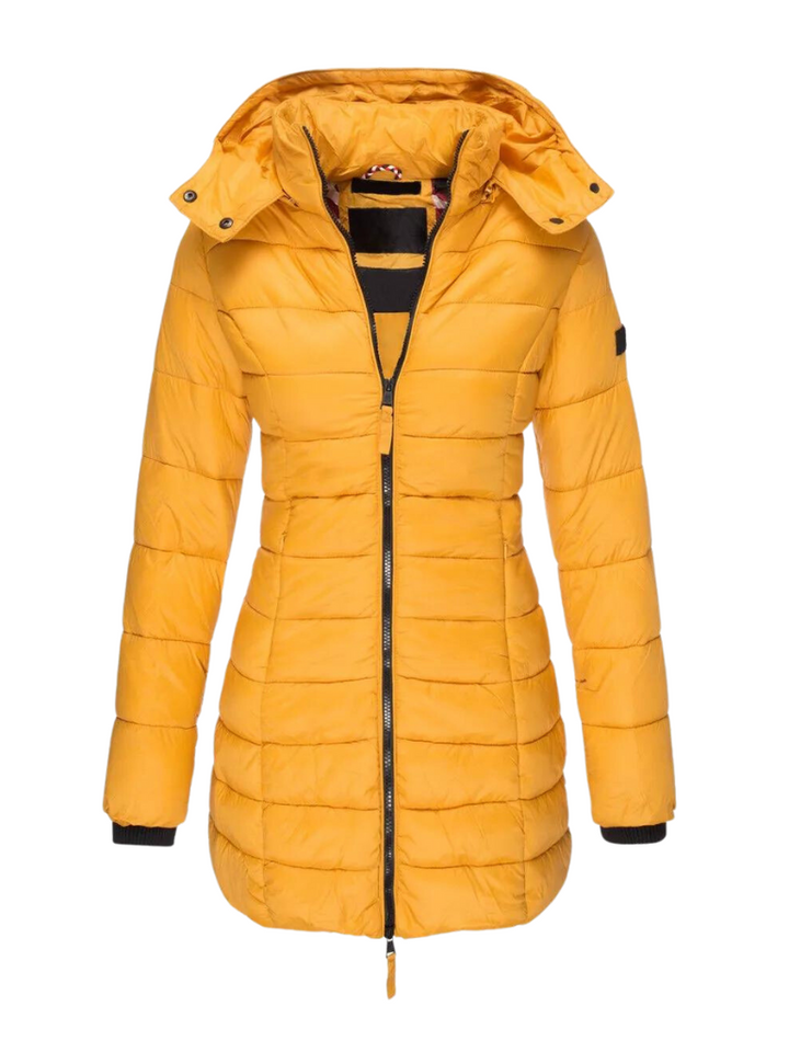Oline | Manteau d'hiver tendance avec capuche pratique