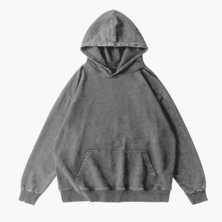 Rowan | Sweat à capuche en coton imprimé rétro avec sweat à capuche confortable