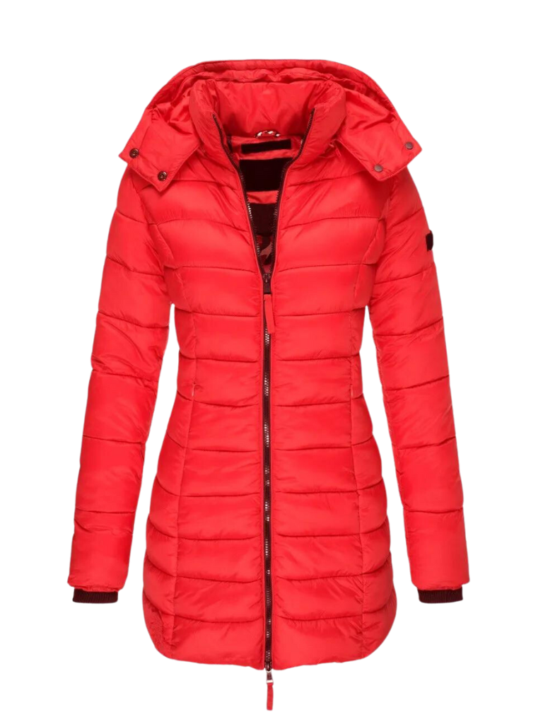 Oline | Manteau d'hiver tendance avec capuche pratique