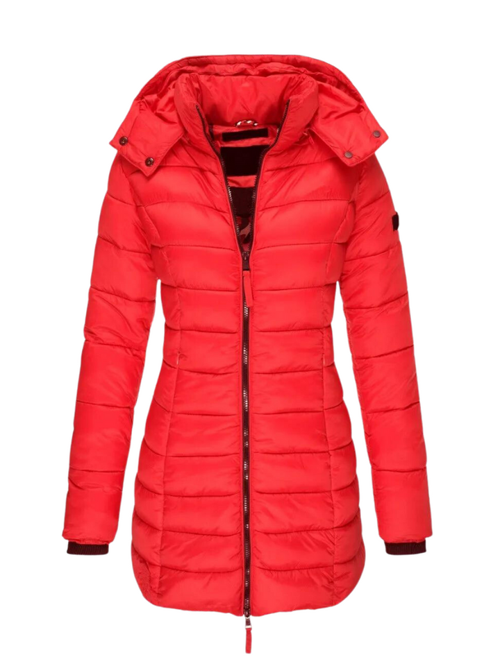 Oline | Manteau d'hiver tendance avec capuche pratique