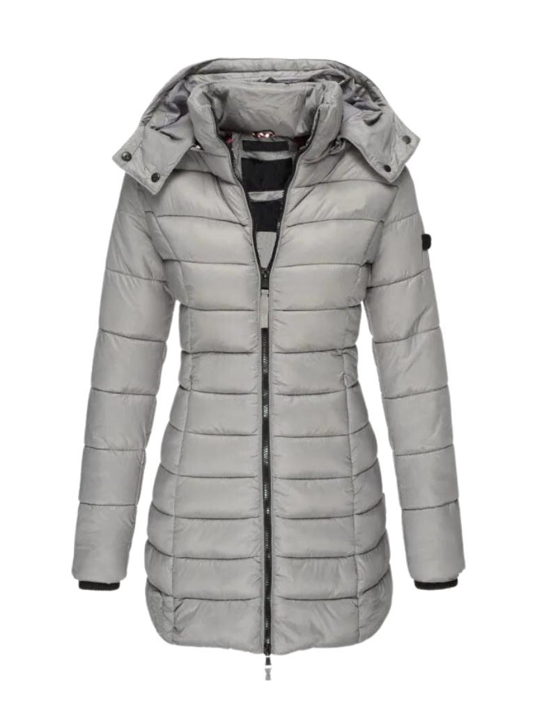 Oline | Manteau d'hiver tendance avec capuche pratique