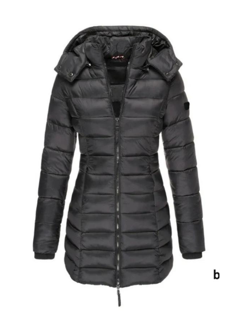 Oline | Manteau d'hiver tendance avec capuche pratique