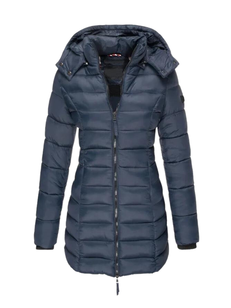 Oline | Manteau d'hiver tendance avec capuche pratique