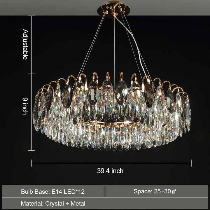 Lampe suspendue Opulence K9 Crystal