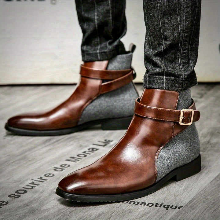 Dash | Luxurious Leather Harness Boots