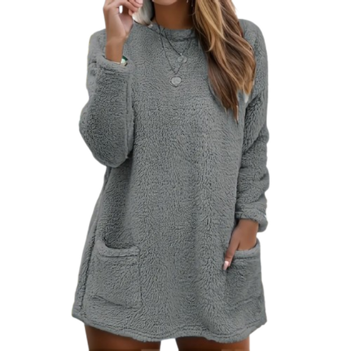 Janine | Pull long d'hiver pour femme | Merveilleusement chaud et confortable