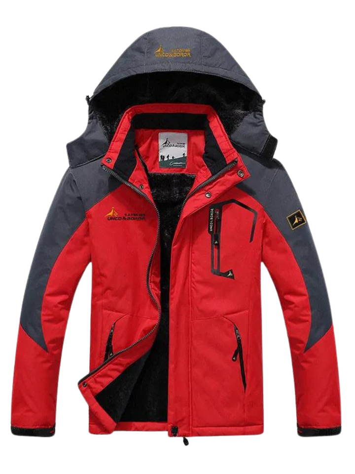 Ludvig | Manteau d'hiver élégant avec capuche douillette