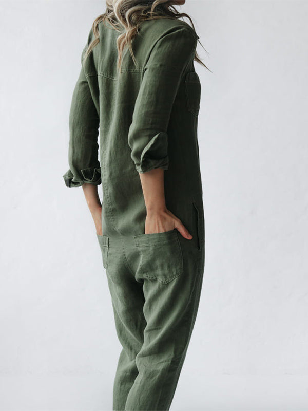 Brooklyn | Élégante combinaison à manches longues pour femmes pour un look élégant