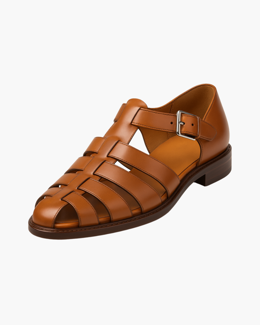 Renaud – Sandale Fermée à Boucle Élégante – Confort et Style Chic