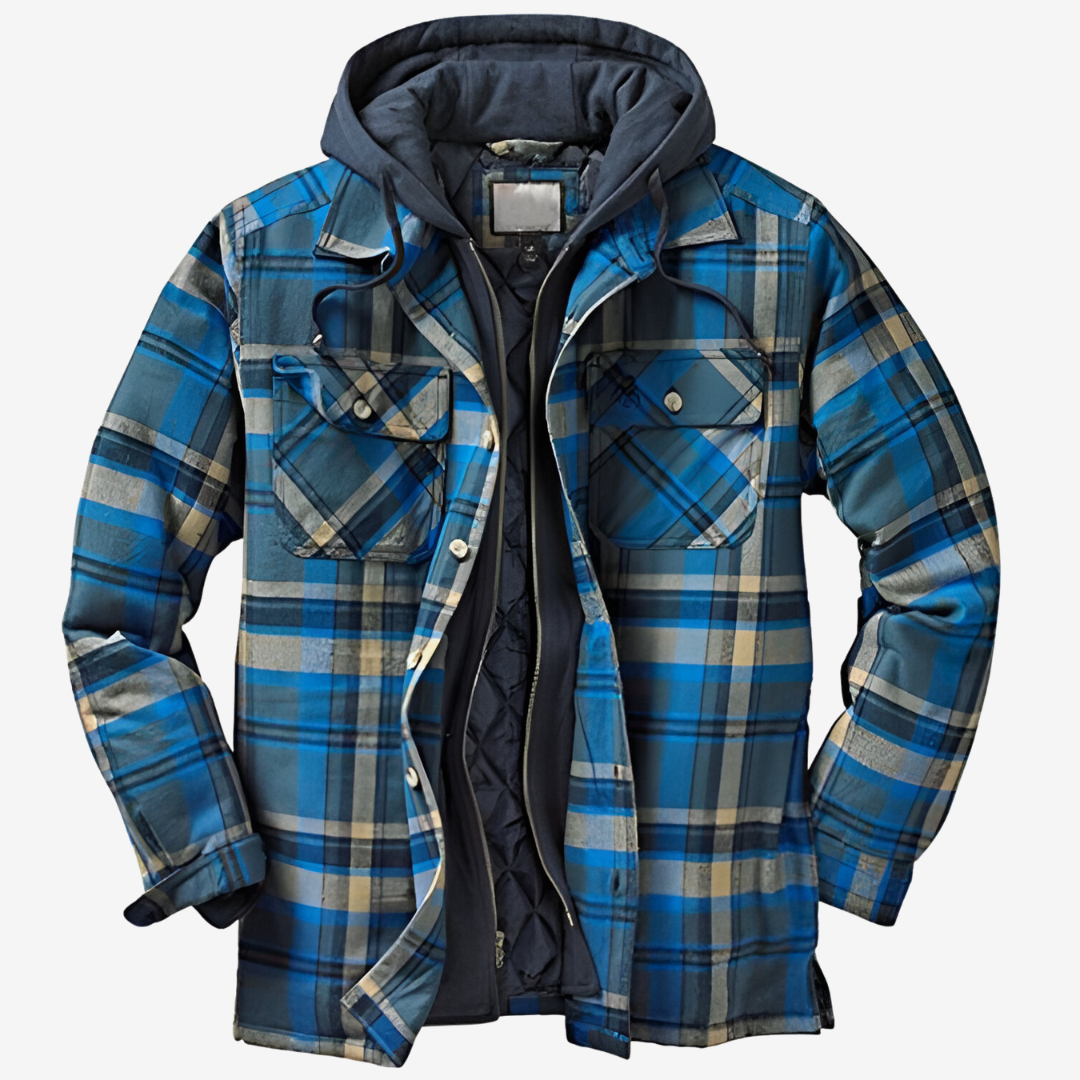 Lowell™ – Veste en Flanelle Douce et Confortable