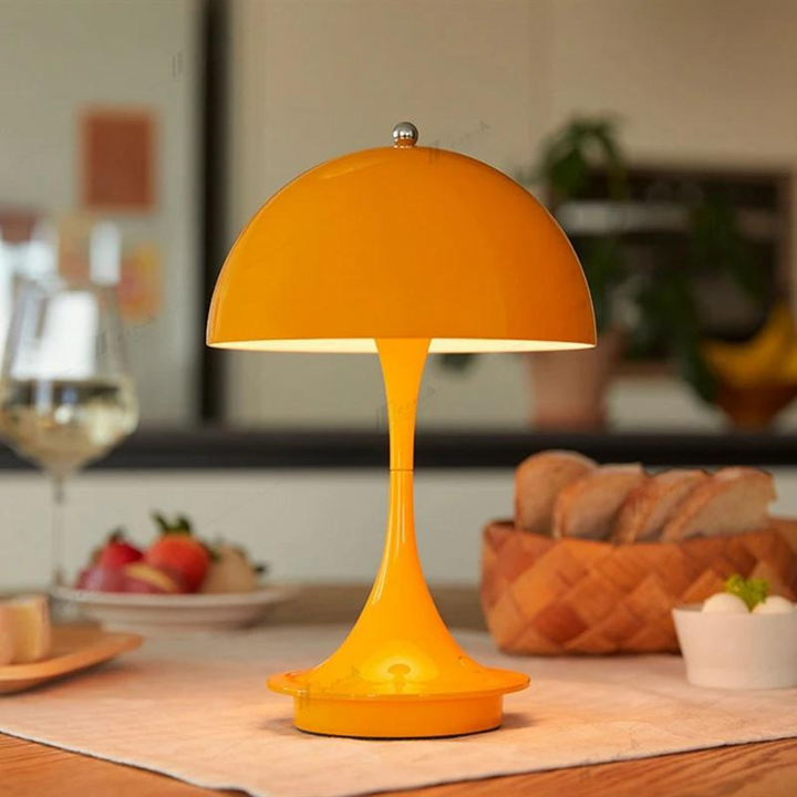 EclatéAura™ - Une lampe de table rechargeable magique pour une ambiance atmosphérique.
