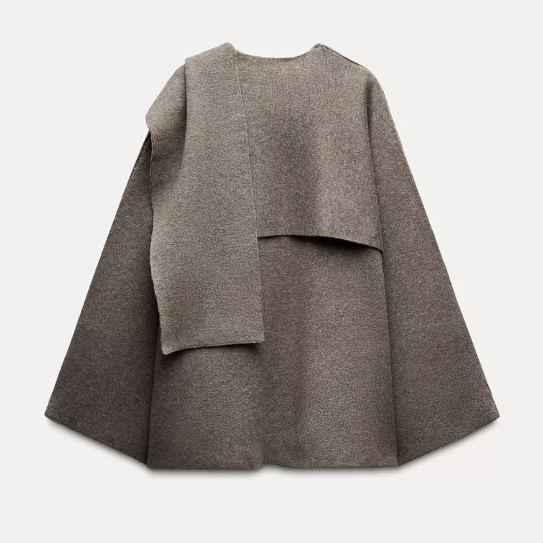 LIFIA - Manteau cape virale à la pointe de la mode