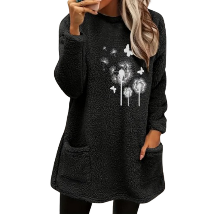 Arceli | Pull long et surdimensionné pour femme | Merveilleusement chaud et confortable