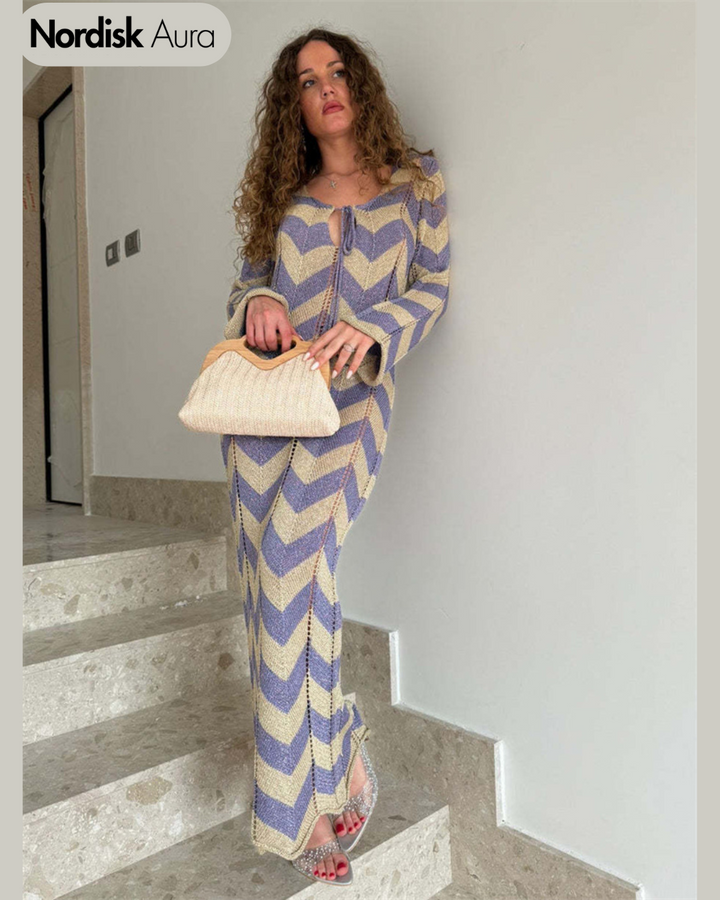 Claudia | Robe ondulée enchanteresse