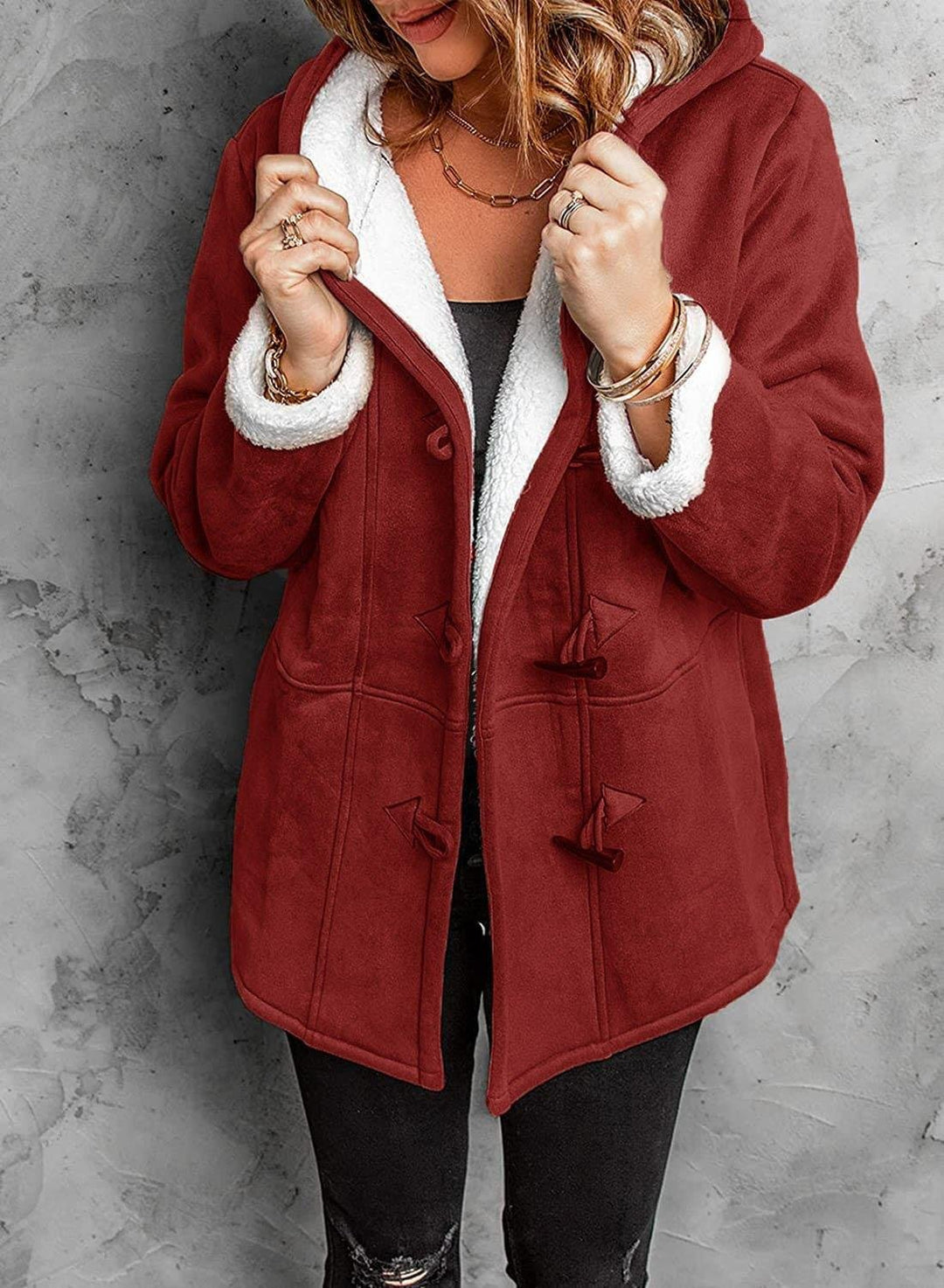 Jil | Manteau d'hiver en peluche de luxe pour un confort absolu