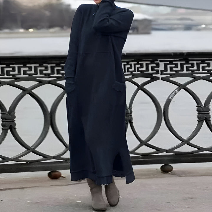 Chimene™ - Robe Longue d'Hiver Douce et Confortable