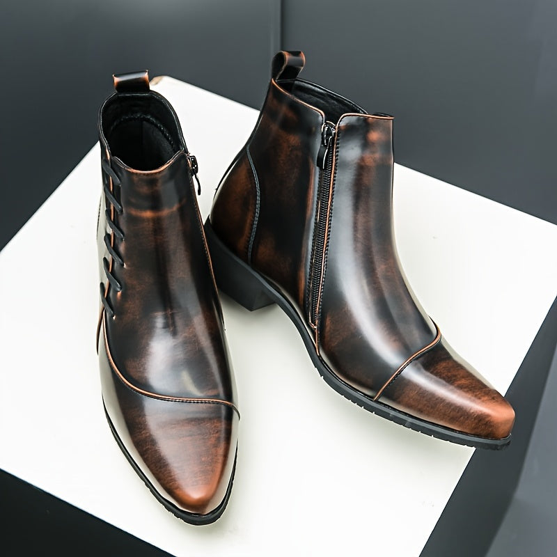 Élevez votre style avec les bottes habillées en cuir Easton
