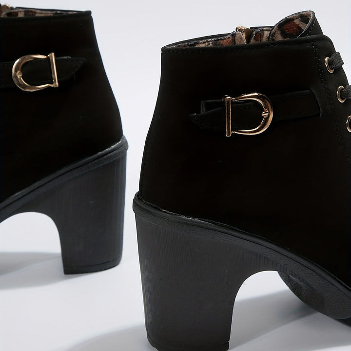 Ruthalia - Bottes à talons élégantes pour femmes