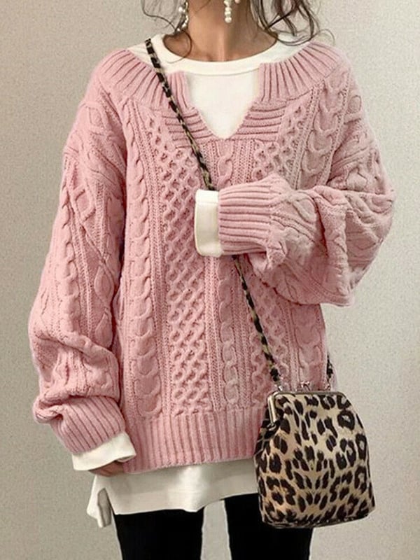 Belle™ - Pull Oversize Élégant