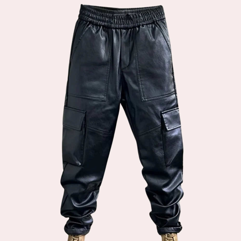 Rogelio - Pantalon cargo élégant et luxueux pour l'homme soucieux de son style