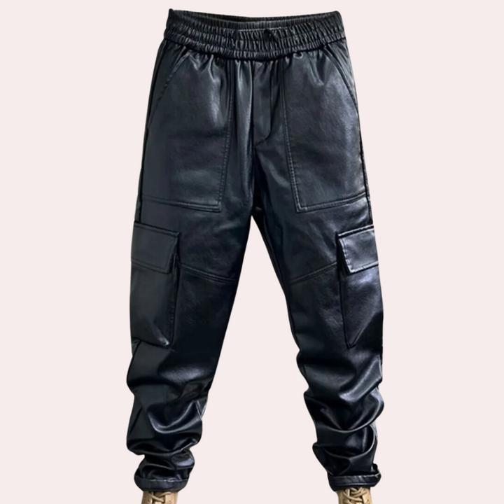 Rogelio - Pantalon cargo élégant et luxueux pour l'homme soucieux de son style