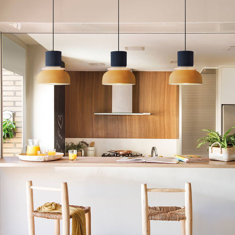Lampe suspendue de style scandinave Dulcy Colour Block