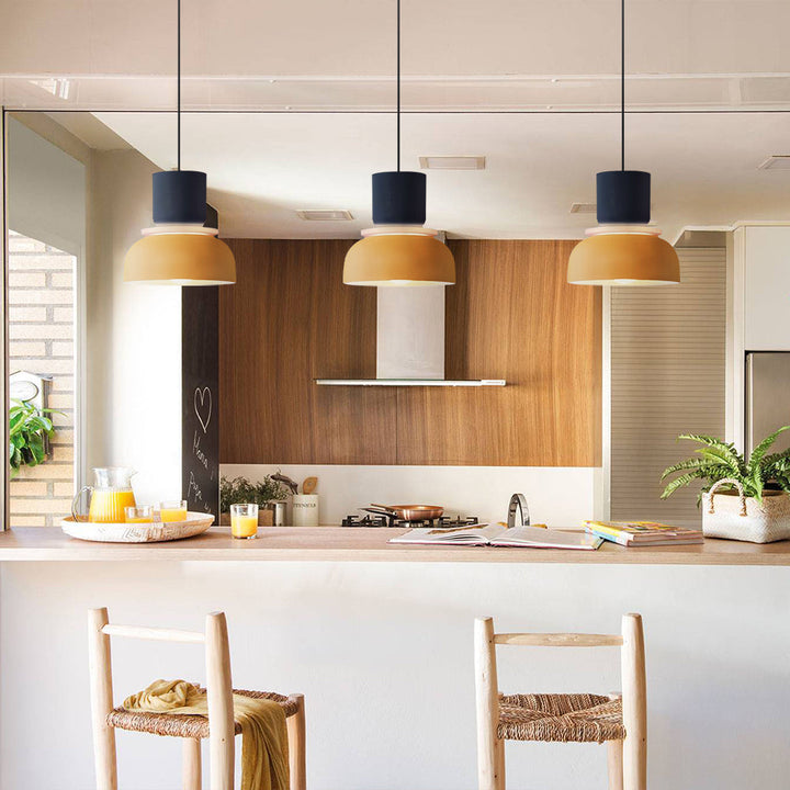 Lampe suspendue de style scandinave Dulcy Colour Block