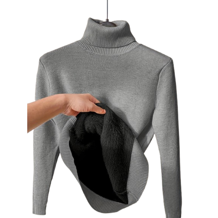 Alvira Women's Long Sleeve Turtleneck Sweater | Parfait pour l'élégance hivernale