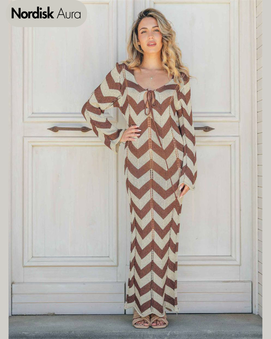 Claudia | Robe ondulée enchanteresse