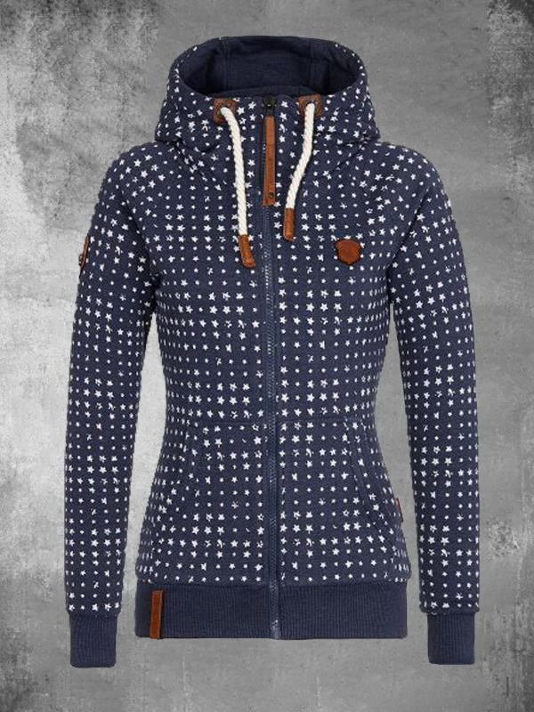 Cindy - Sweat à capuche imprimé tendance pour femmes au design élégant
