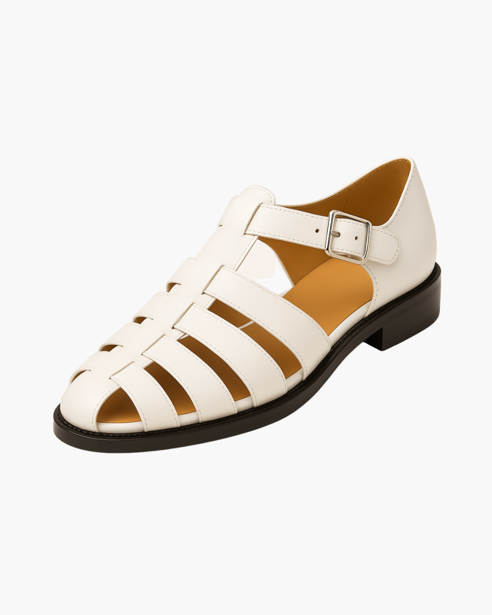 Renaud – Sandale Fermée à Boucle Élégante – Confort et Style Chic