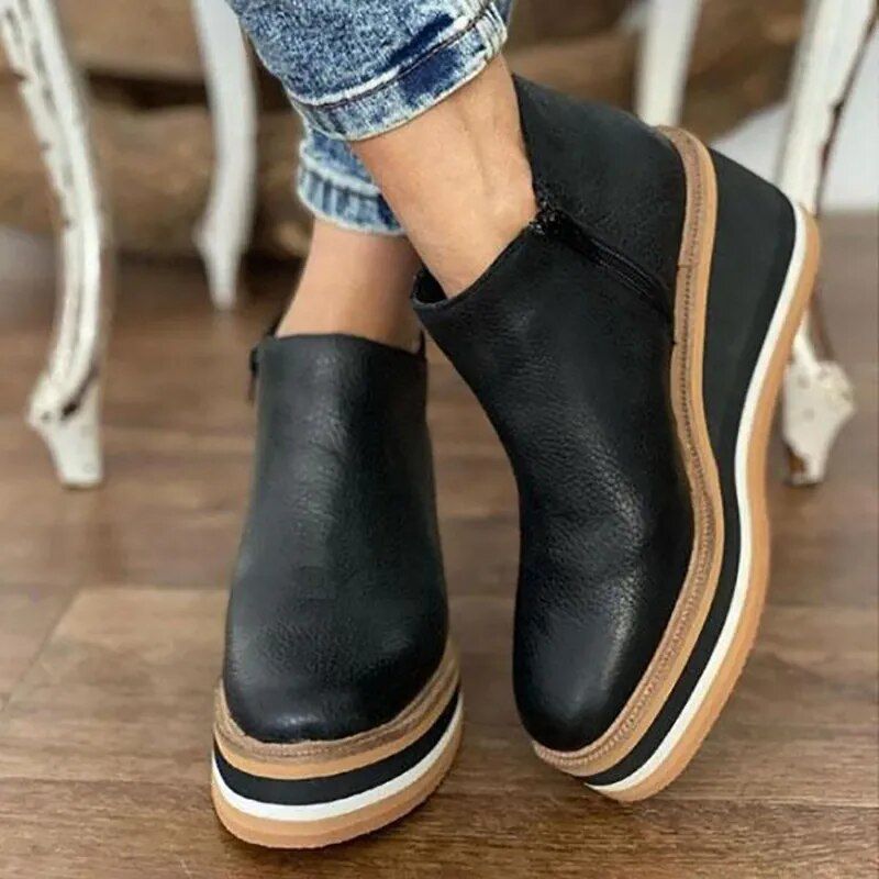 Brittani - Bottes de luxe et confortables pour femmes