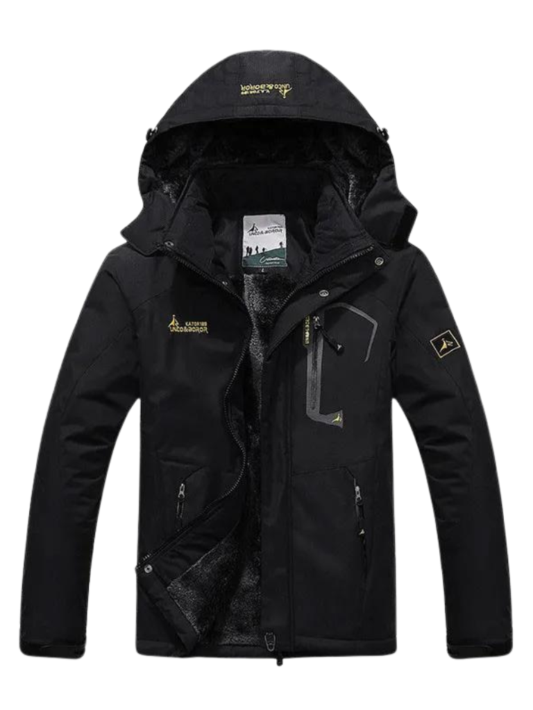 Ludvig | Manteau d'hiver élégant avec capuche douillette