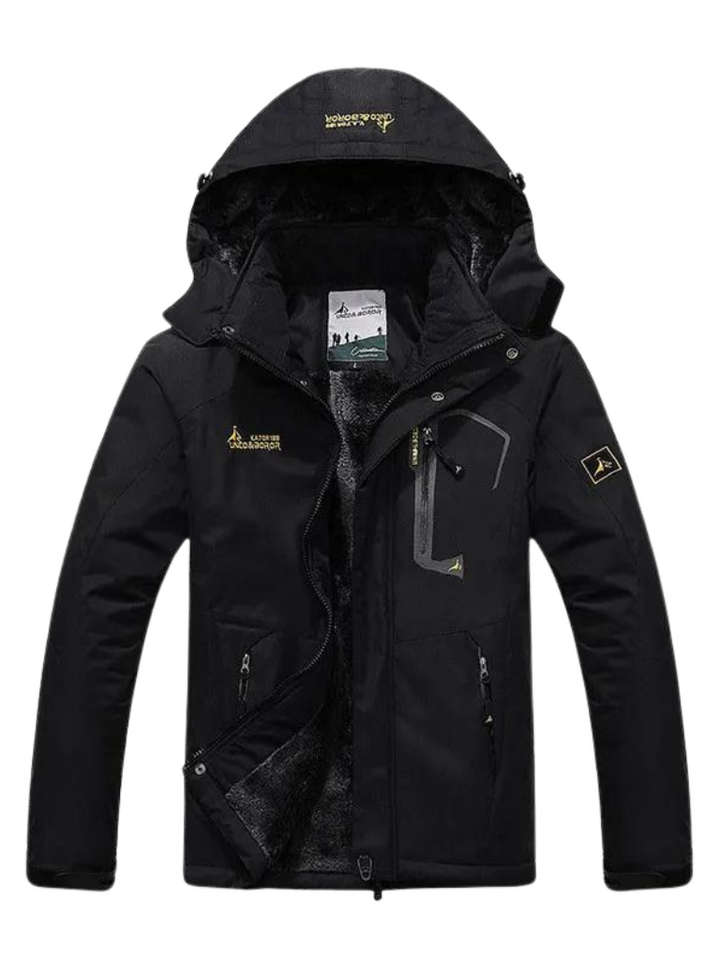 Ludvig | Manteau d'hiver élégant avec capuche douillette