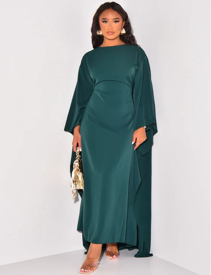 Harper - Abaya élégante en satin pour une apparence chic