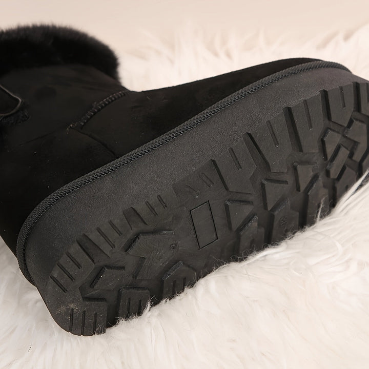 Ella | Bottes d'hiver de luxe avec doublure souple dans des couleurs unies élégantes