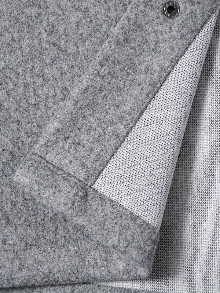 Luca | Chemise en laine luxueuse pour un look élégant