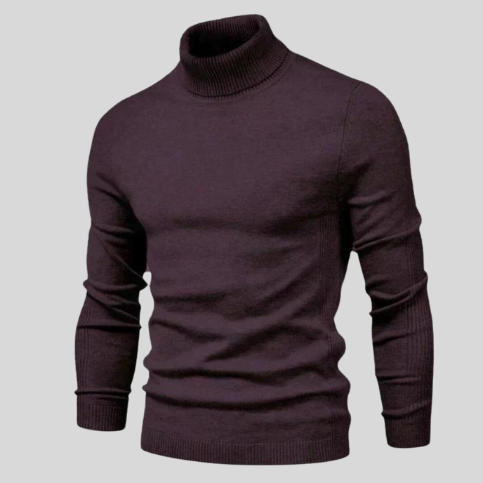 Élie™ - Pull à col roulé à la mode