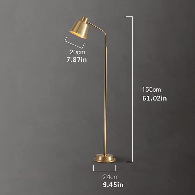 Elégant lampadaire Zeid pour un intérieur stylé