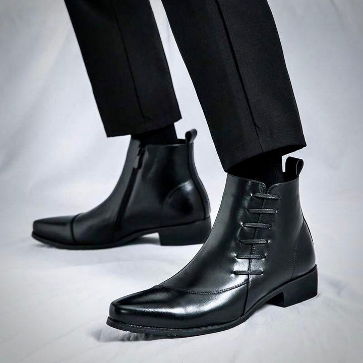 Élevez votre style avec les bottes habillées en cuir Easton